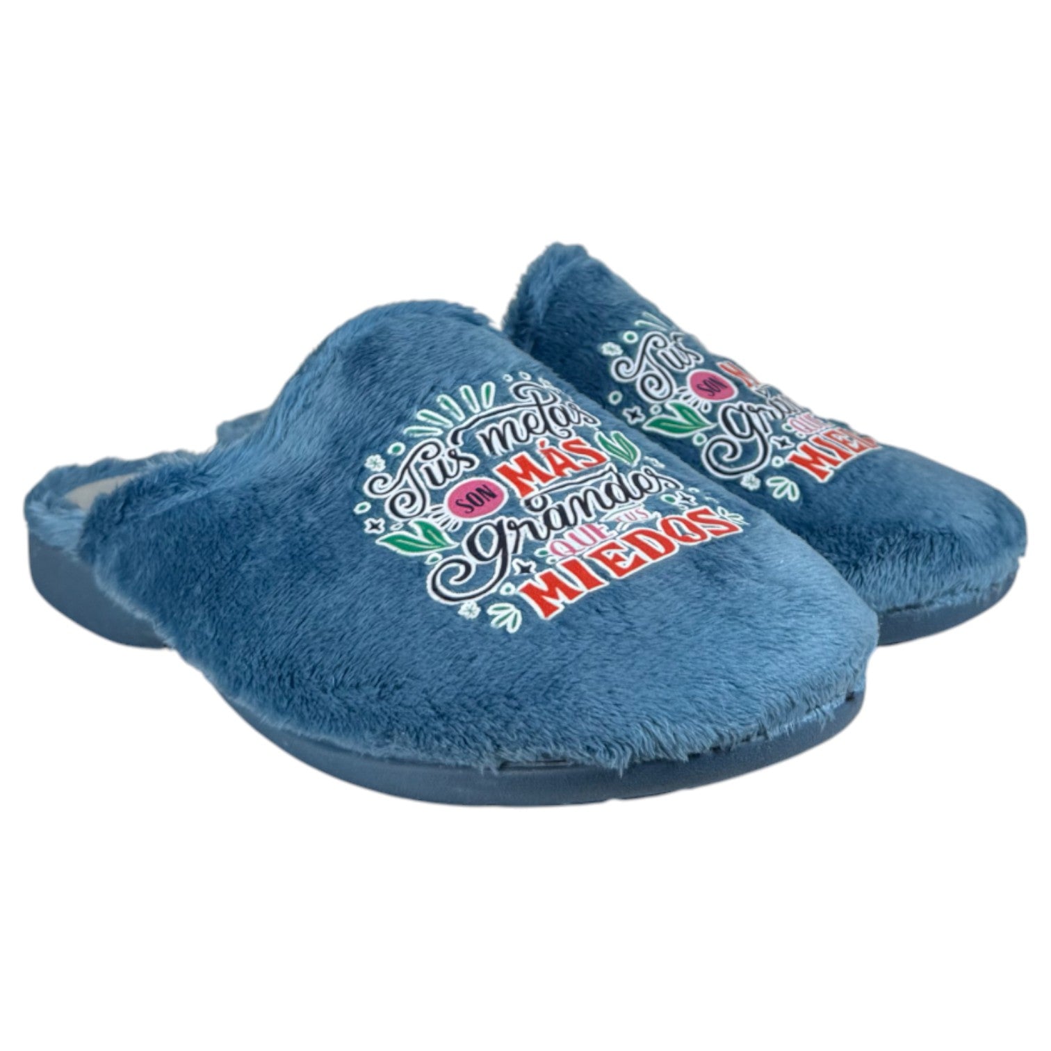 Zapatillas de Casa Natalia Gil Metas 4000 Jeans - imagen 3