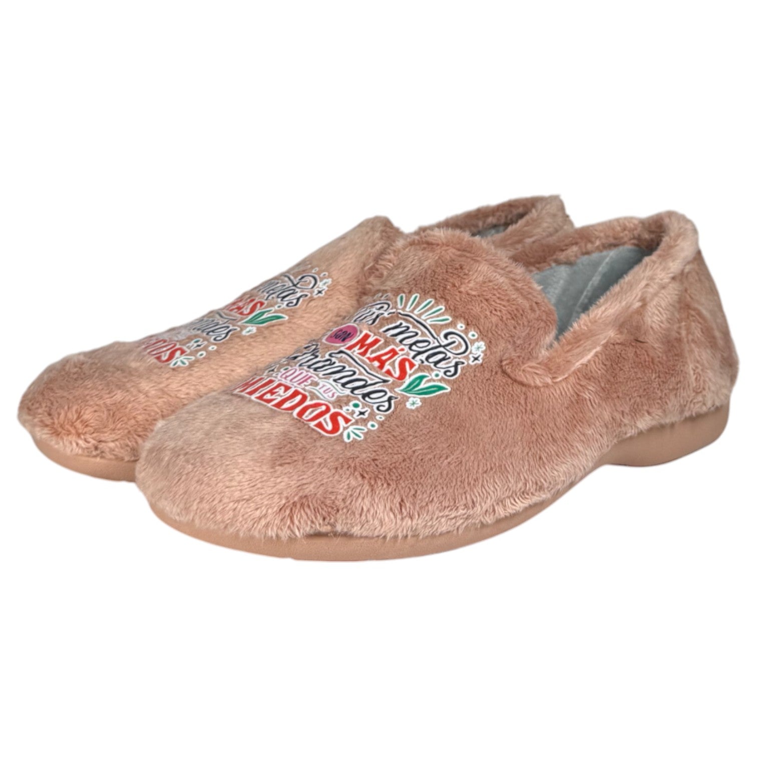 Zapatillas de Casa Natalia Gil Metas Cerradas 4050 Teja - imagen 4