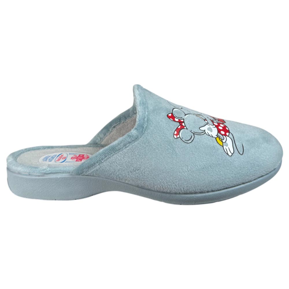 Zapatillas de Casa Natalia Gil Mickey & Minnie 4004 Azul - imagen 2