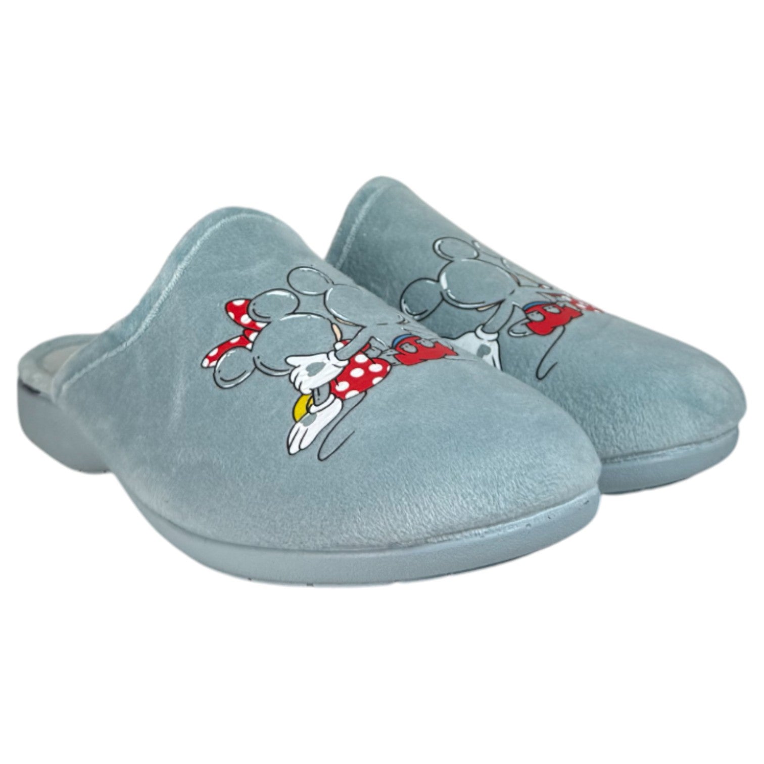 Zapatillas de Casa Natalia Gil Mickey & Minnie 4004 Azul - imagen 3