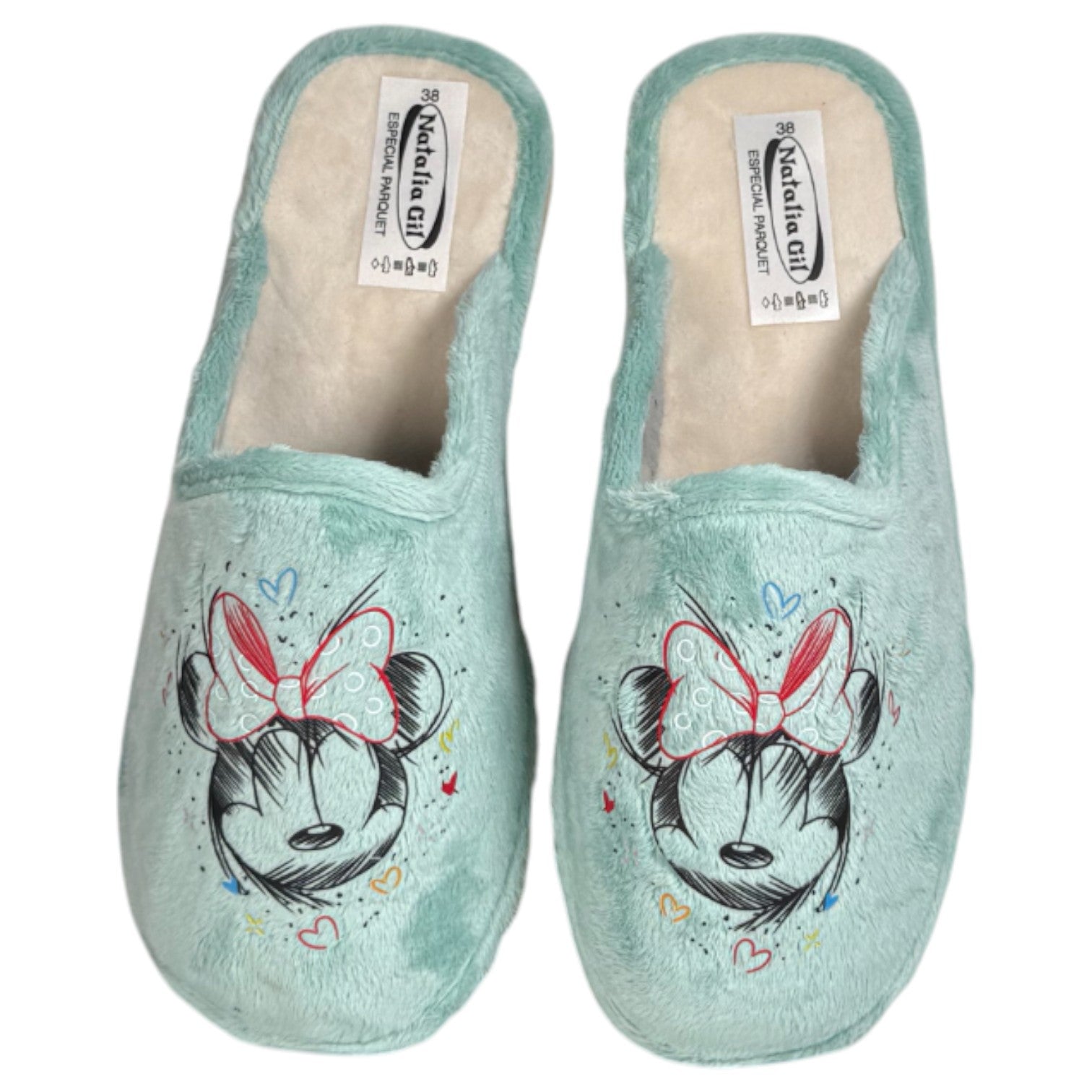Zapatillas de Casa Natalia Gil Minnie 3030 Verdina - imagen 7