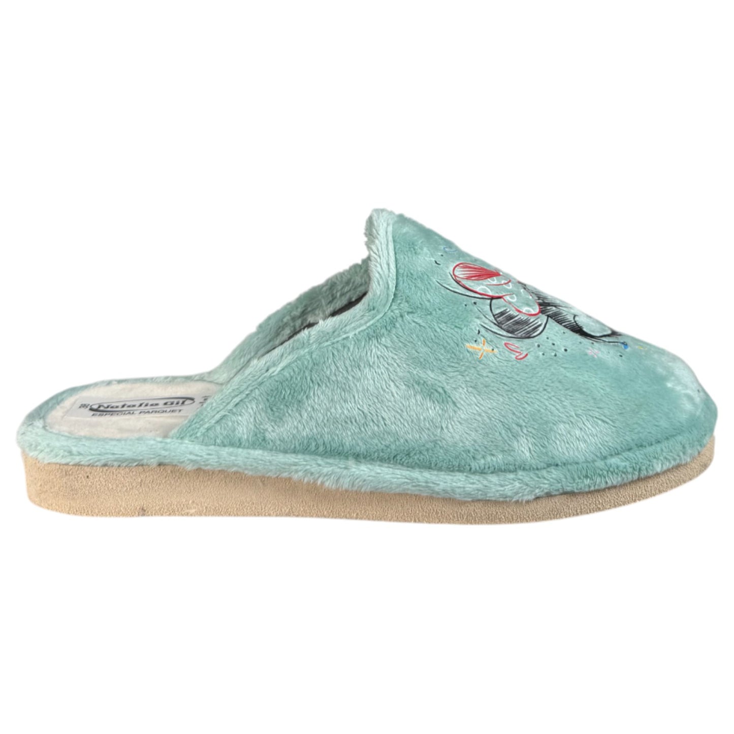 Zapatillas de Casa Natalia Gil Minnie 3030 Verdina - imagen 2