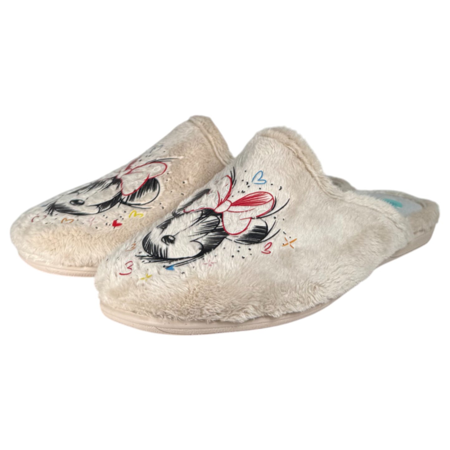 Zapatillas de Casa Natalia Gil Minnie 5036 Beig - imagen 4