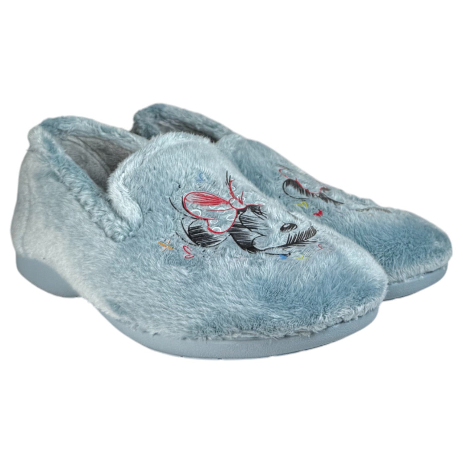 Zapatillas de Casa Natalia Gil Minnie Cerradas 4055 Azul - imagen 3