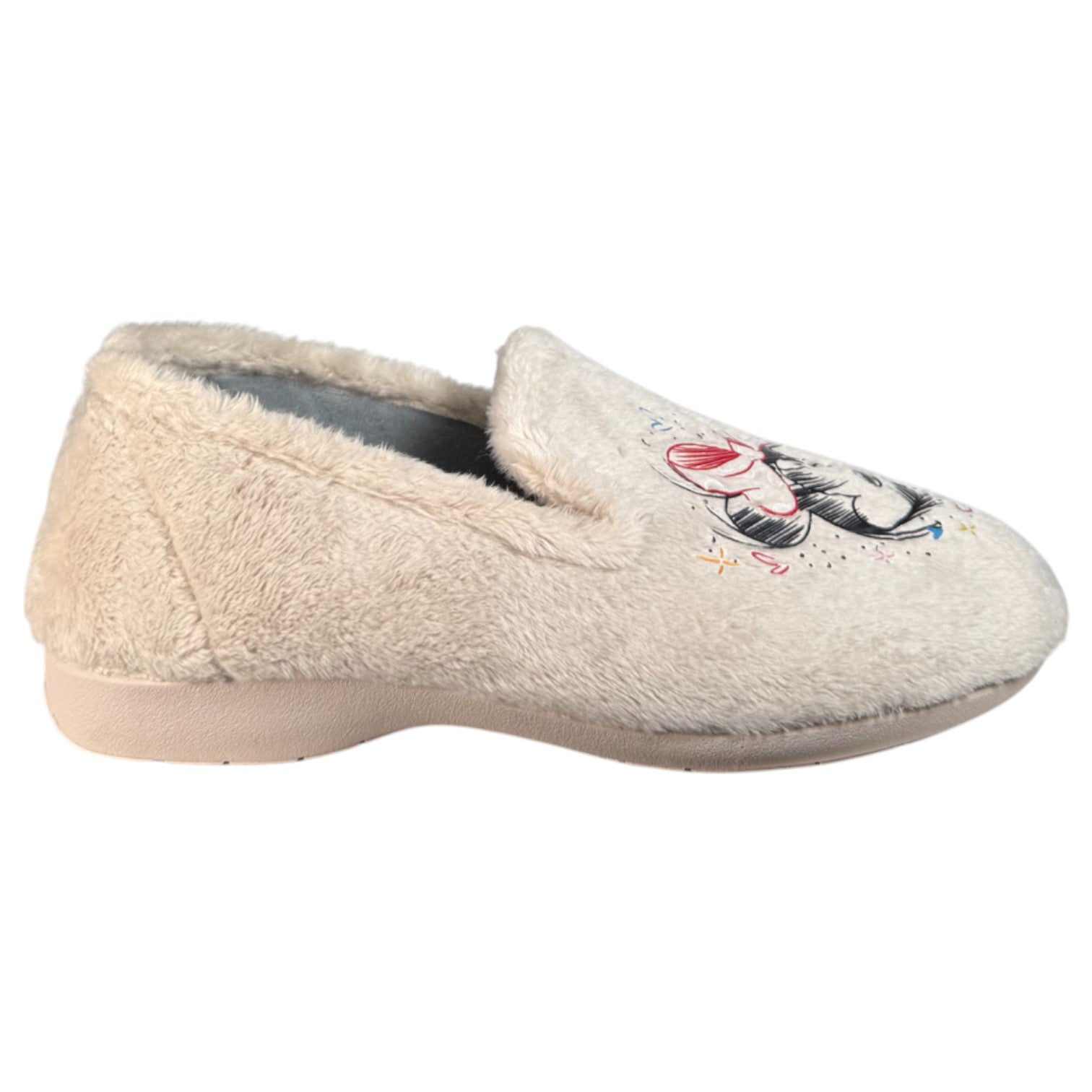 Zapatillas de Casa Natalia Gil Minnie Cerradas 4055 Beige - imagen 2