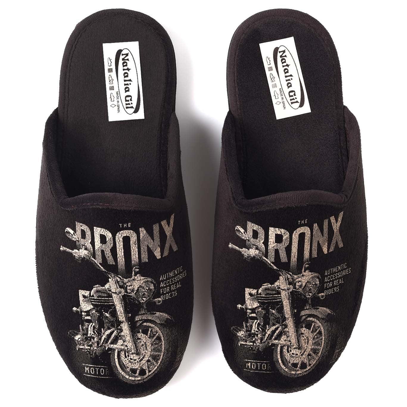 Zapatillas de Casa Natalia Gil Moto 6068 Marrón - imagen 1