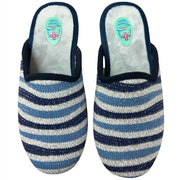 Zapatillas de Casa Natalia Gil Ondas Brillo 5003 Marino