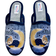 Zapatillas de Casa Natalia Gil Osito Good Night 156 Marino