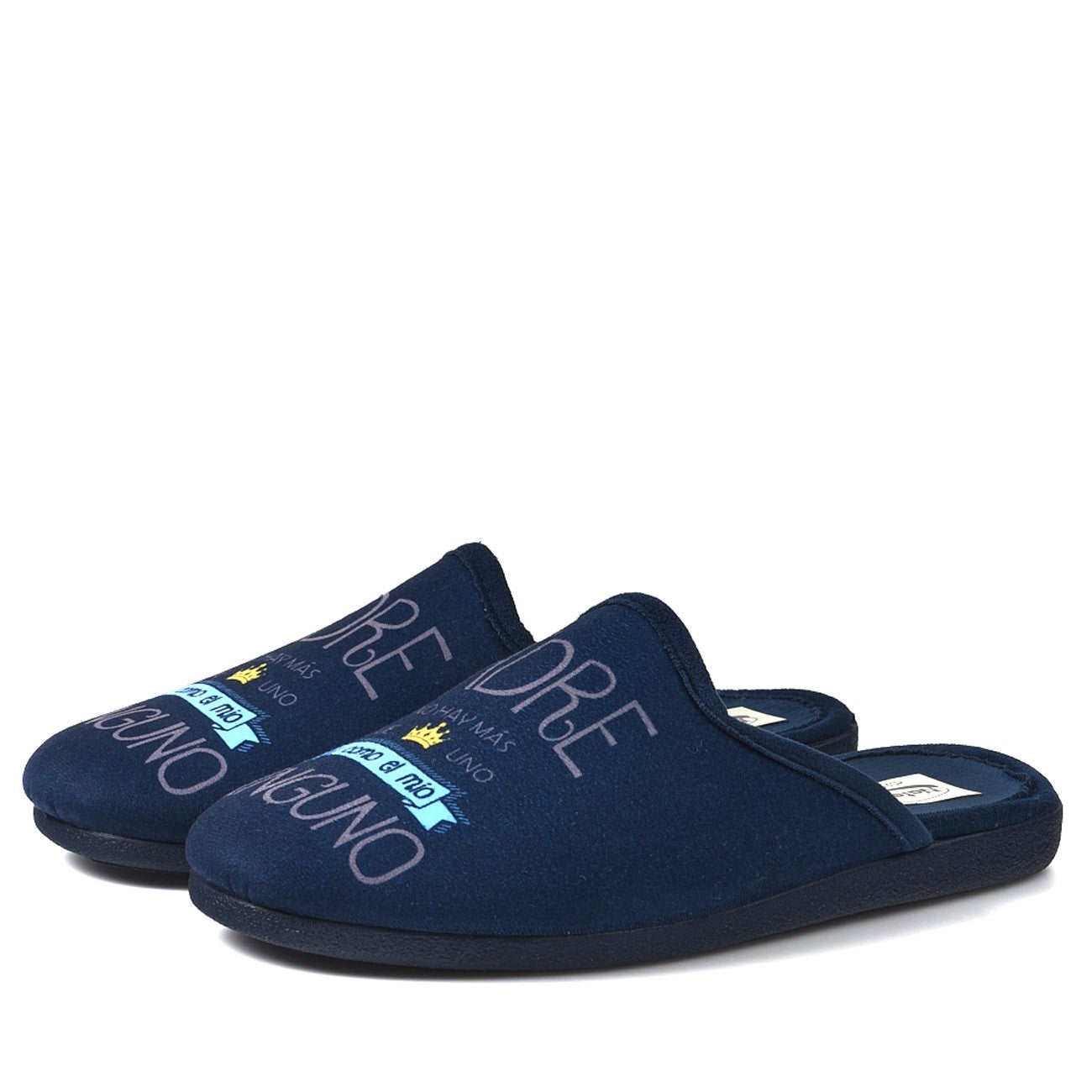 Zapatillas de Casa Natalia Gil Papá 6060 Marino - imagen 4