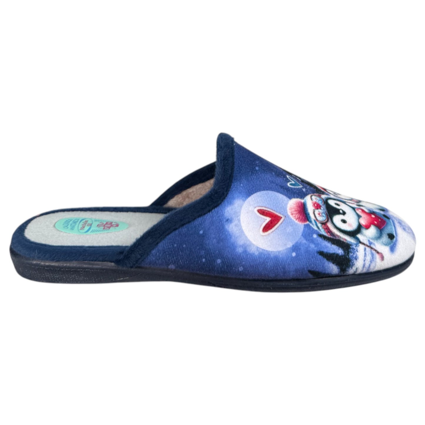 Zapatillas de Casa Natalia Gil Pingüinos 5007 Marino - imagen 2