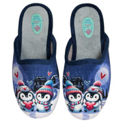 Zapatillas de Casa Natalia Gil Pingüinos 5007 Marino