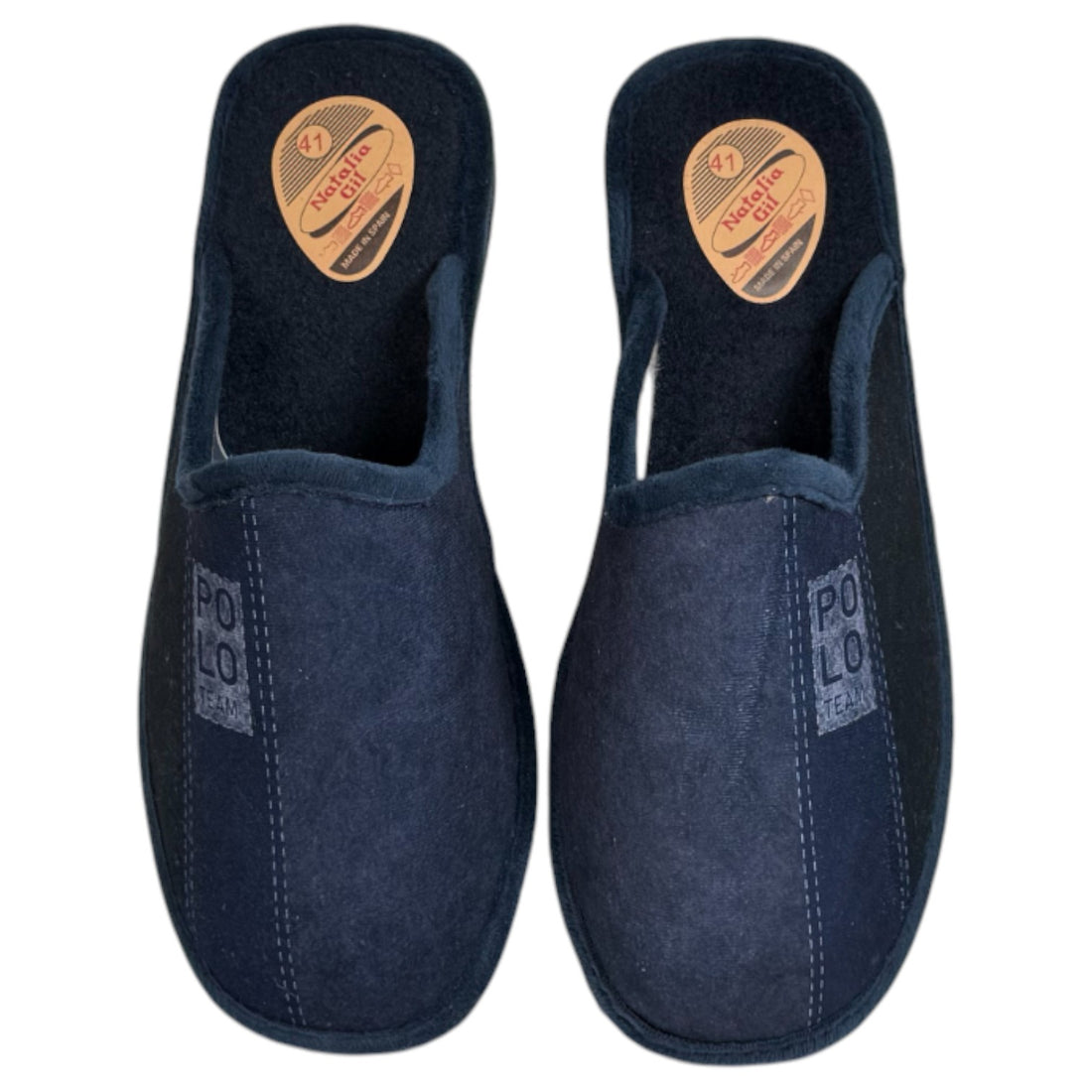 Zapatillas de Casa Natalia Gil Polo 376 Marino - imagen 1