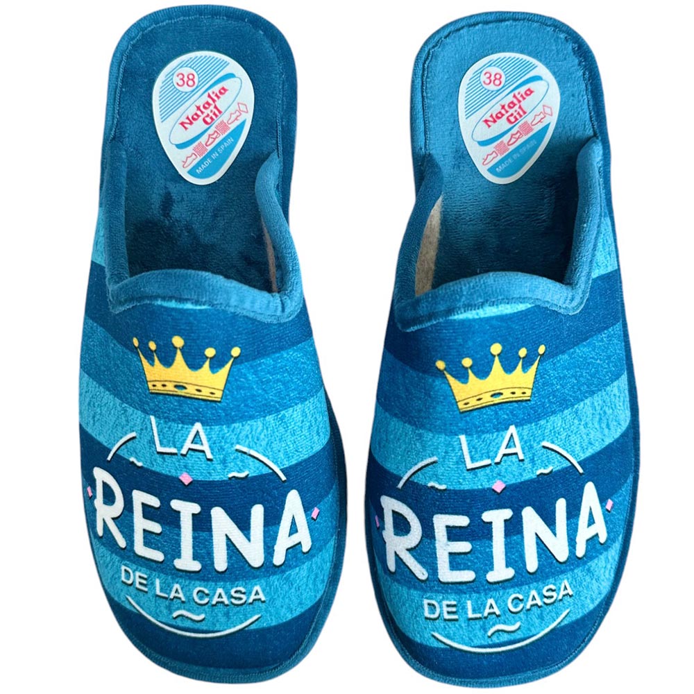 Zapatillas de Casa Natalia Gil Reina 615 Jeans - imagen 1