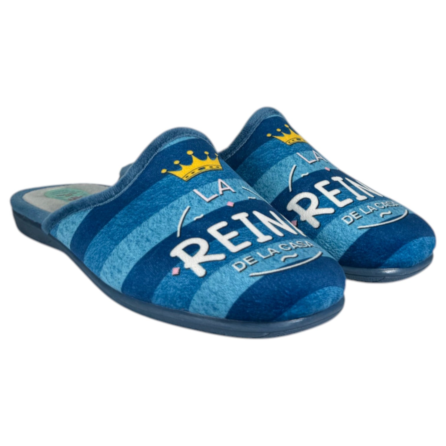 Zapatillas de Casa Natalia Gil Reina de la Casa 5001 Jeans - imagen 3