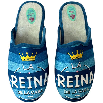 Zapatillas de Casa Natalia Gil Reina de la Casa 5001 Jeans