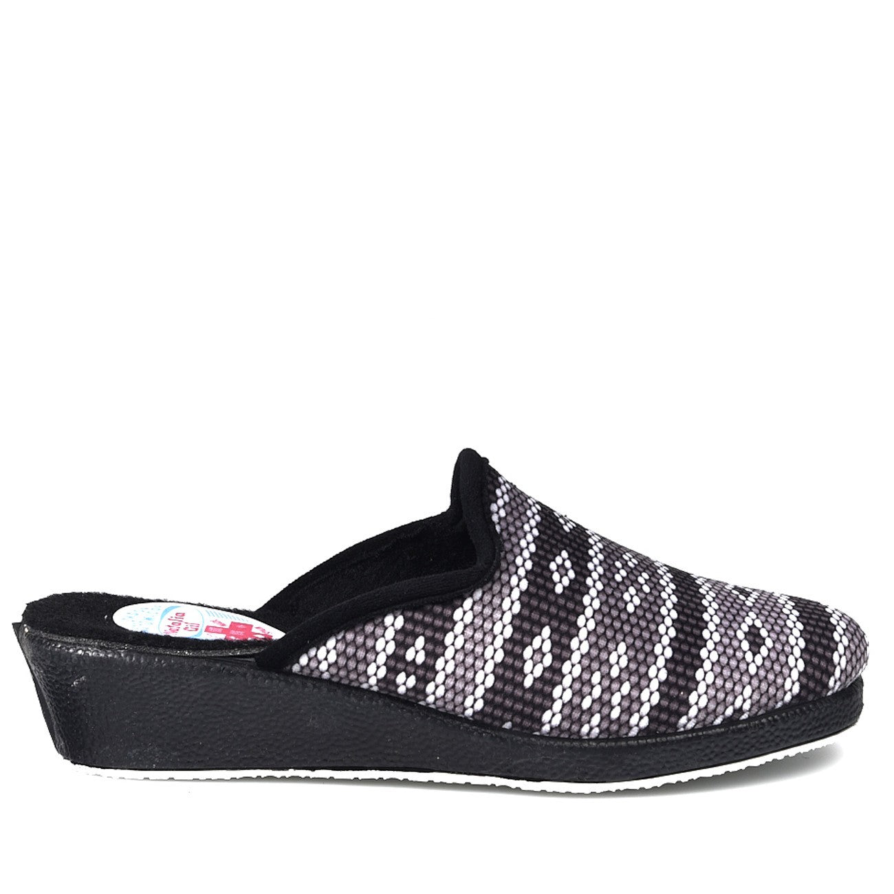 Zapatillas de Casa Natalia Gil Rombos 422 Negro - imagen 2