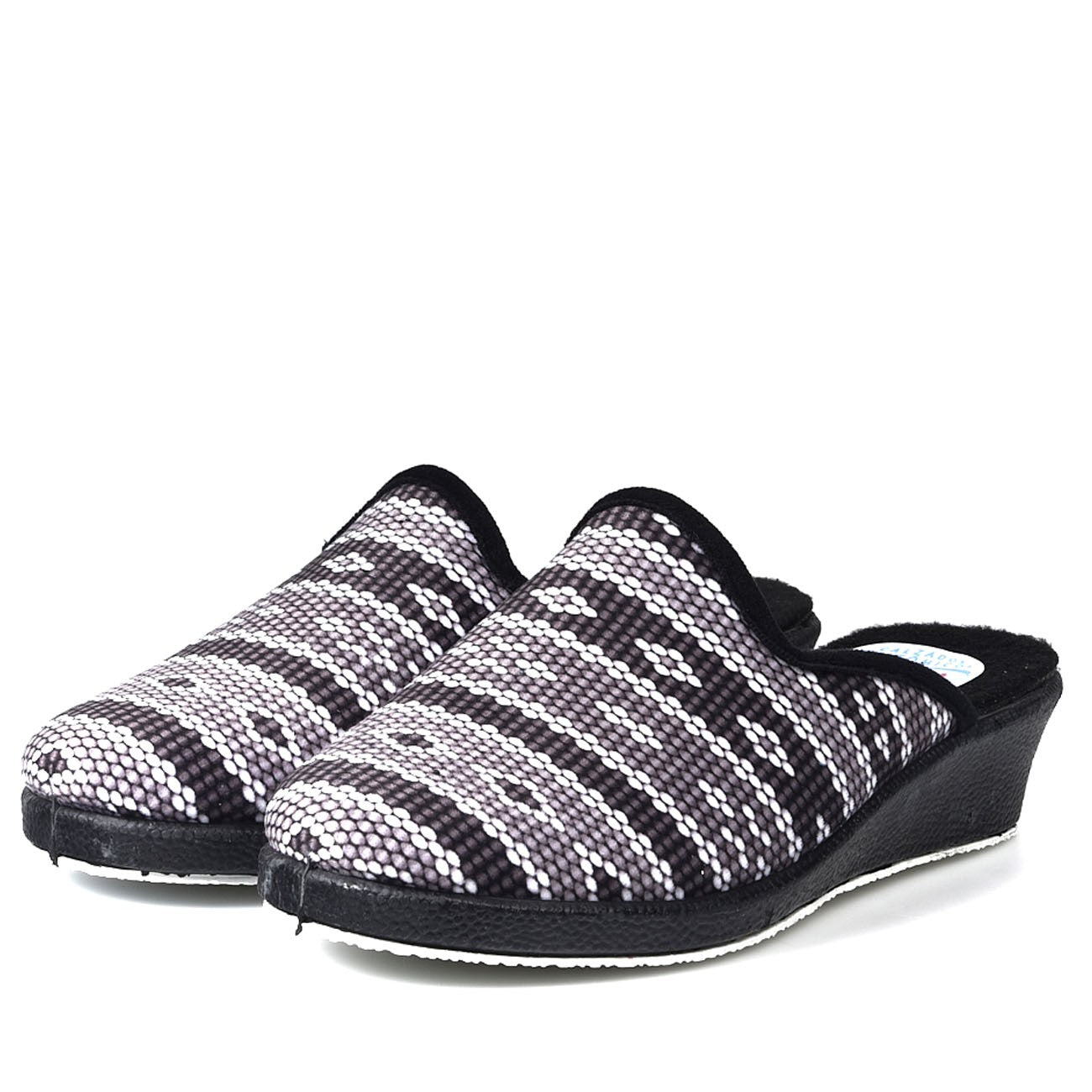 Zapatillas de Casa Natalia Gil Rombos 422 Negro - imagen 4