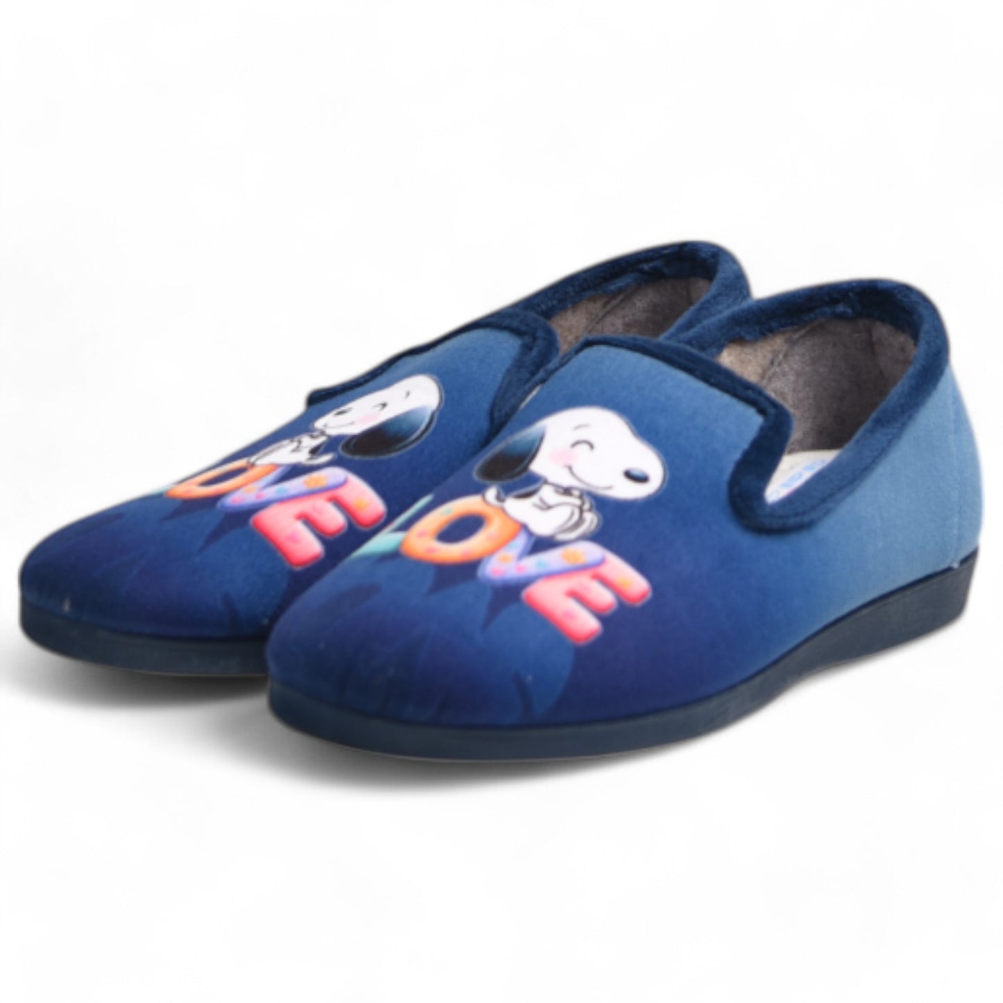 Zapatillas de Casa Natalia Gil Snoopy Cerrada 178 Marino - imagen 4