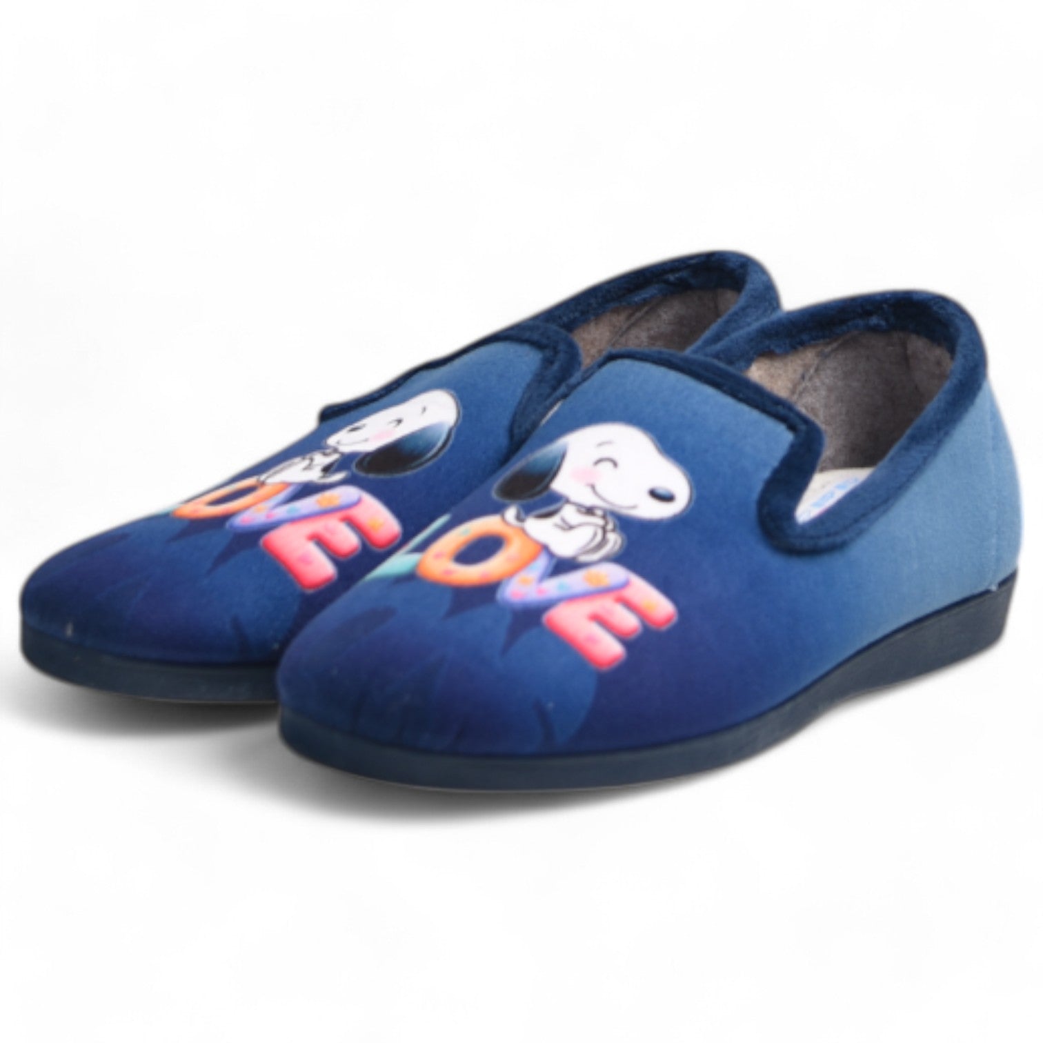 Zapatillas de Casa Natalia Gil Snoopy Cerrada 178 Marino - imagen 4