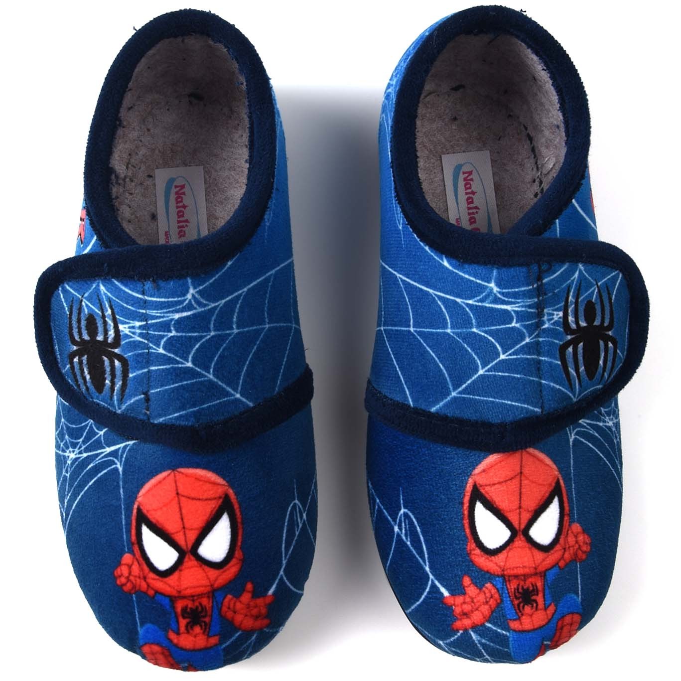 Zapatillas de Casa Natalia Gil Spider Boy 7823 Marino - imagen 1