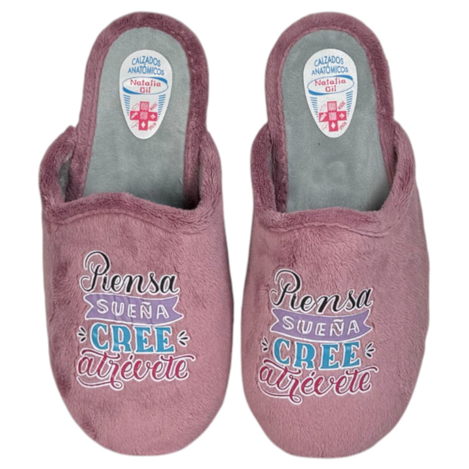 Zapatillas de Casa Natalia Gil Sueña 4000 Malva - imagen 1