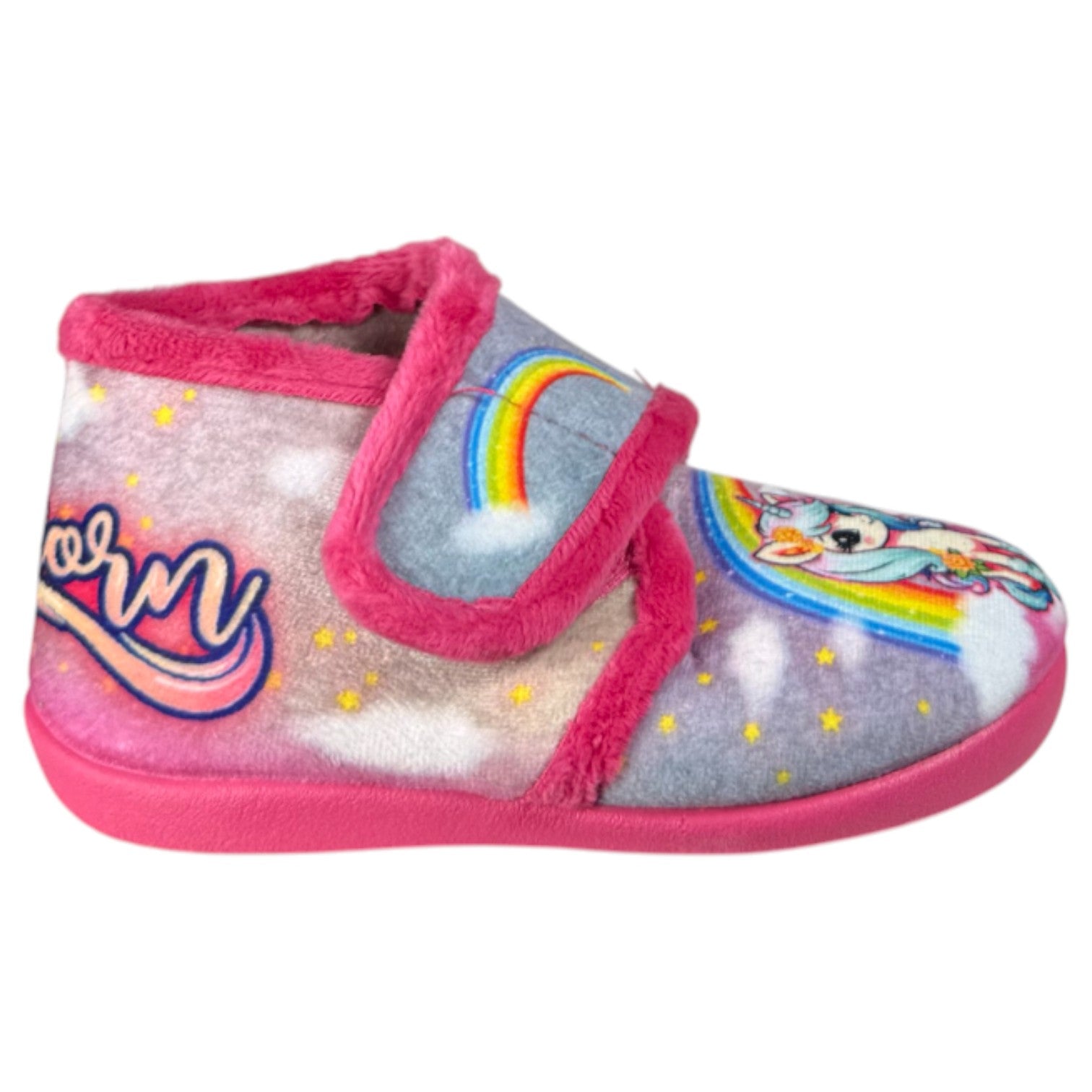 Zapatillas de Casa Natalia Gil Unicornio 33 Fucsia - imagen 2