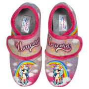 Zapatillas de Casa Natalia Gil Unicornio 7833 Fucsia