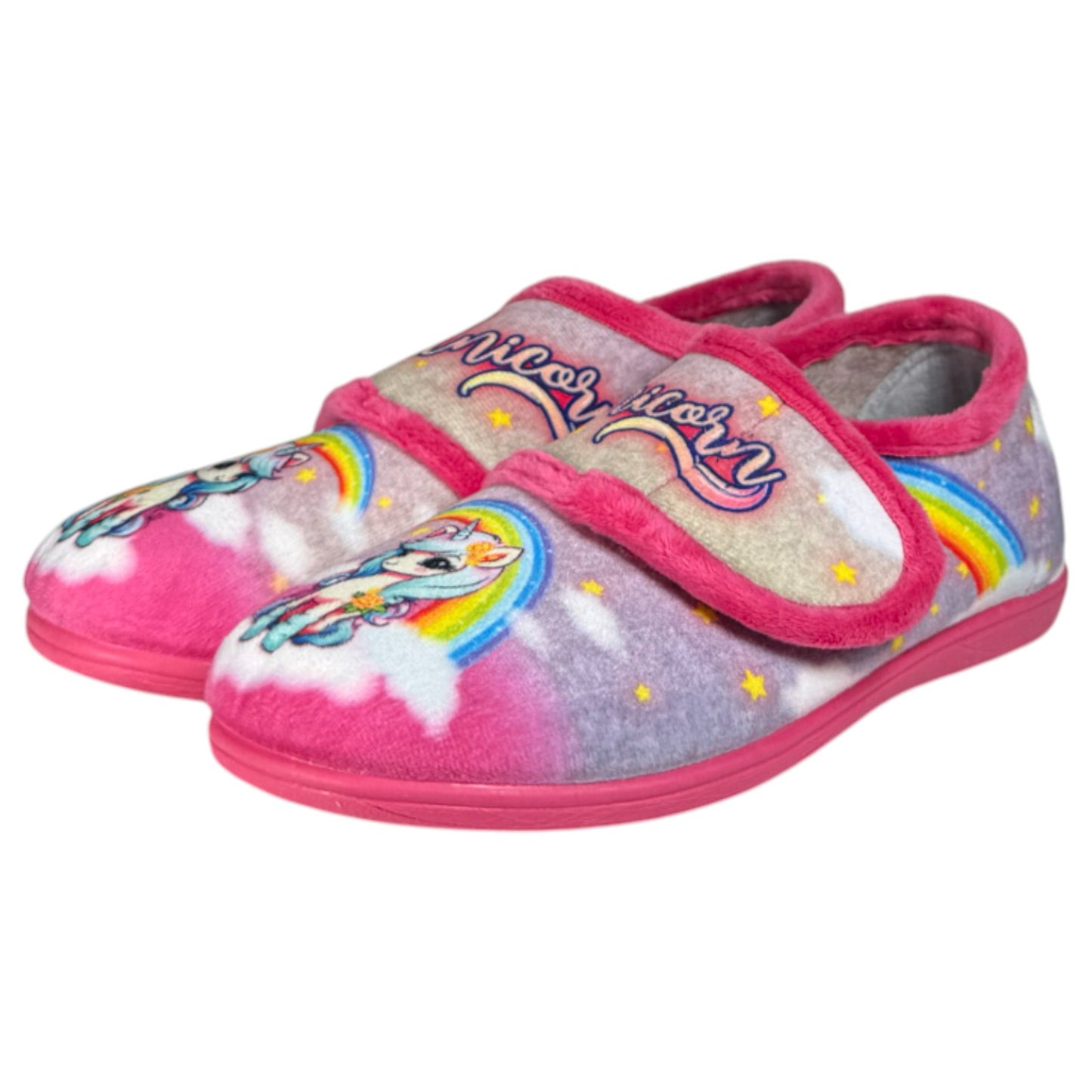 Zapatillas de Casa Natalia Gil Unicornio 7833 Fucsia - imagen 4