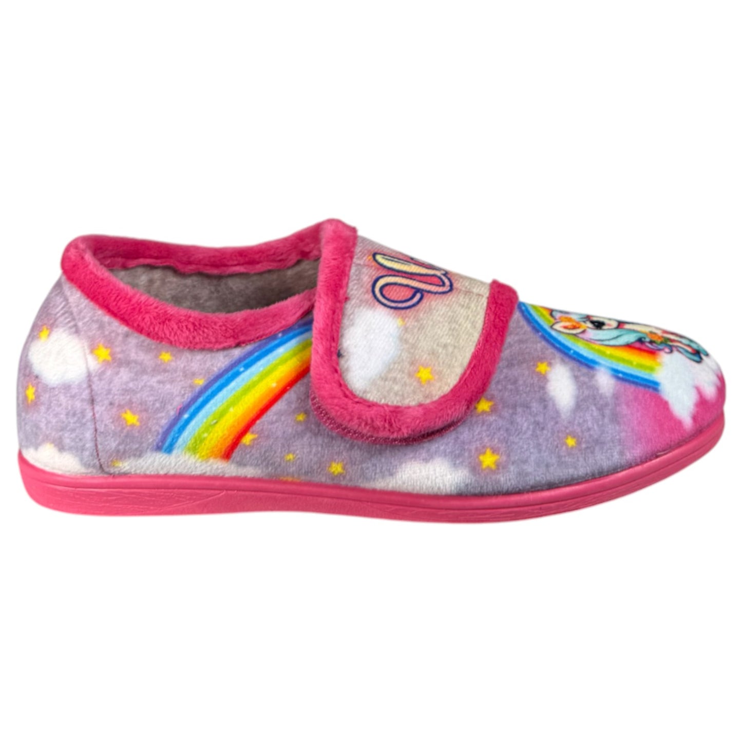 Zapatillas de Casa Natalia Gil Unicornio 7833 Fucsia - imagen 2
