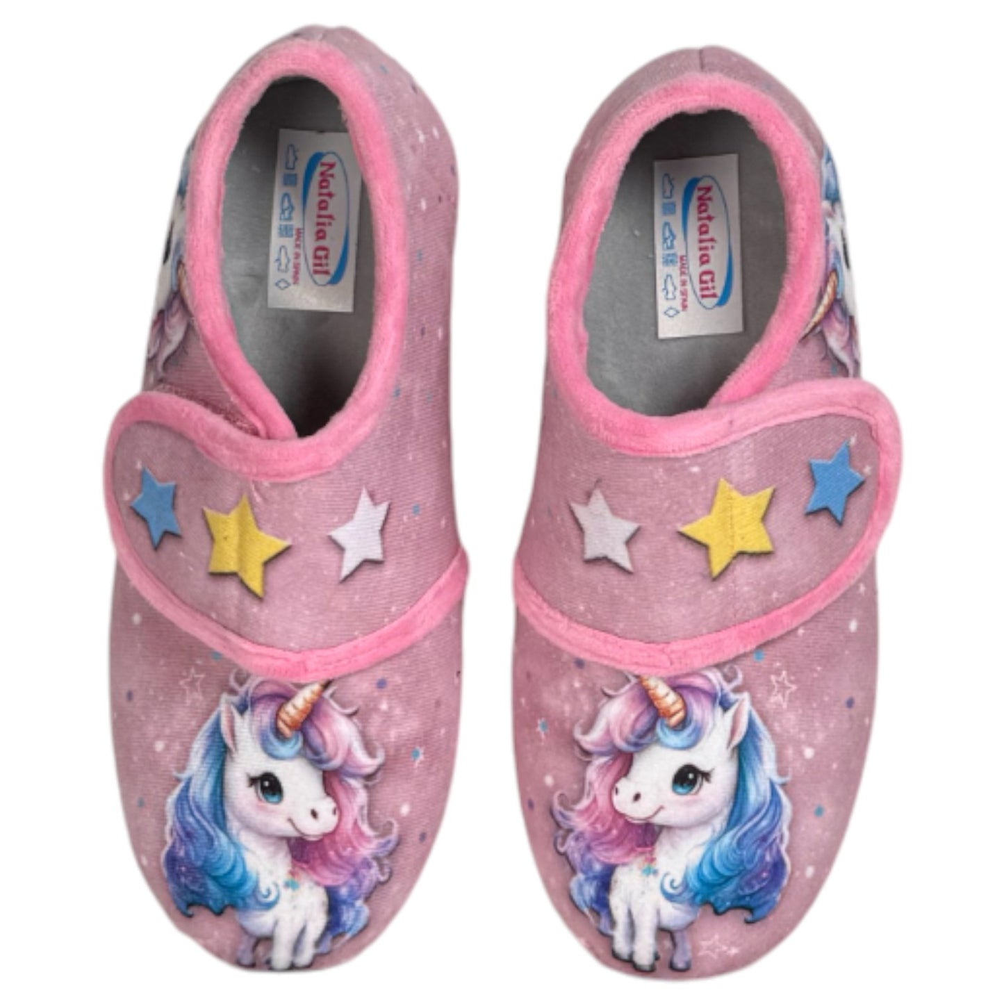 Zapatillas de Casa Natalia Gil Unicornio 7835 Rosa - imagen 1