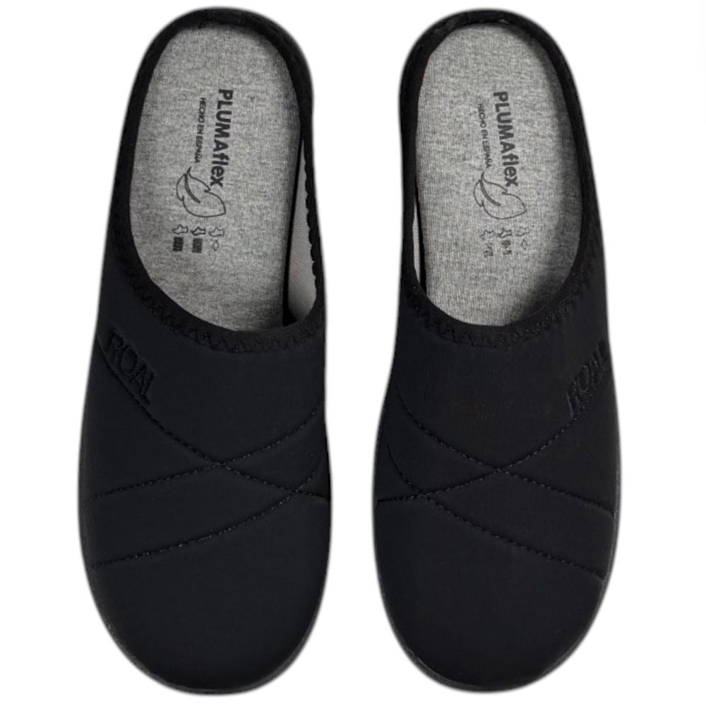 Zapatillas de Casa Plumaflex 12116 Negro - imagen 1