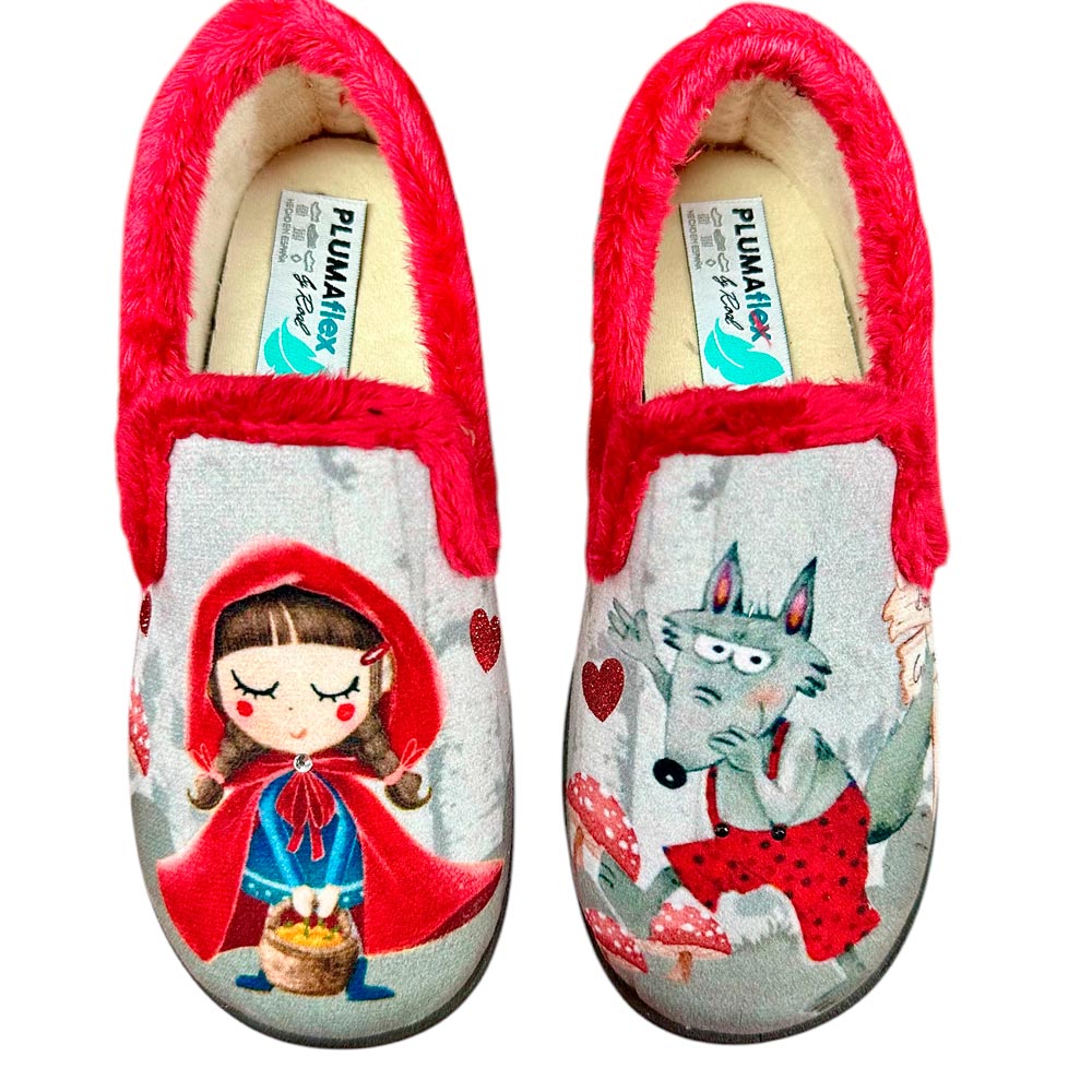 Zapatillas de Casa Plumaflex 12215 Lobo - imagen 1