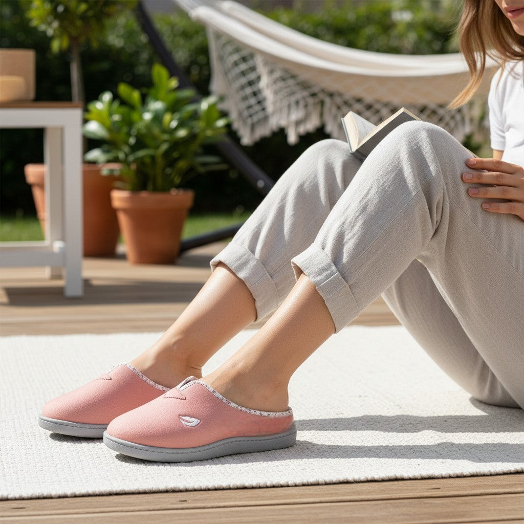 Zapatillas de Casa Plumaflex 12360 Rosa - imagen 2