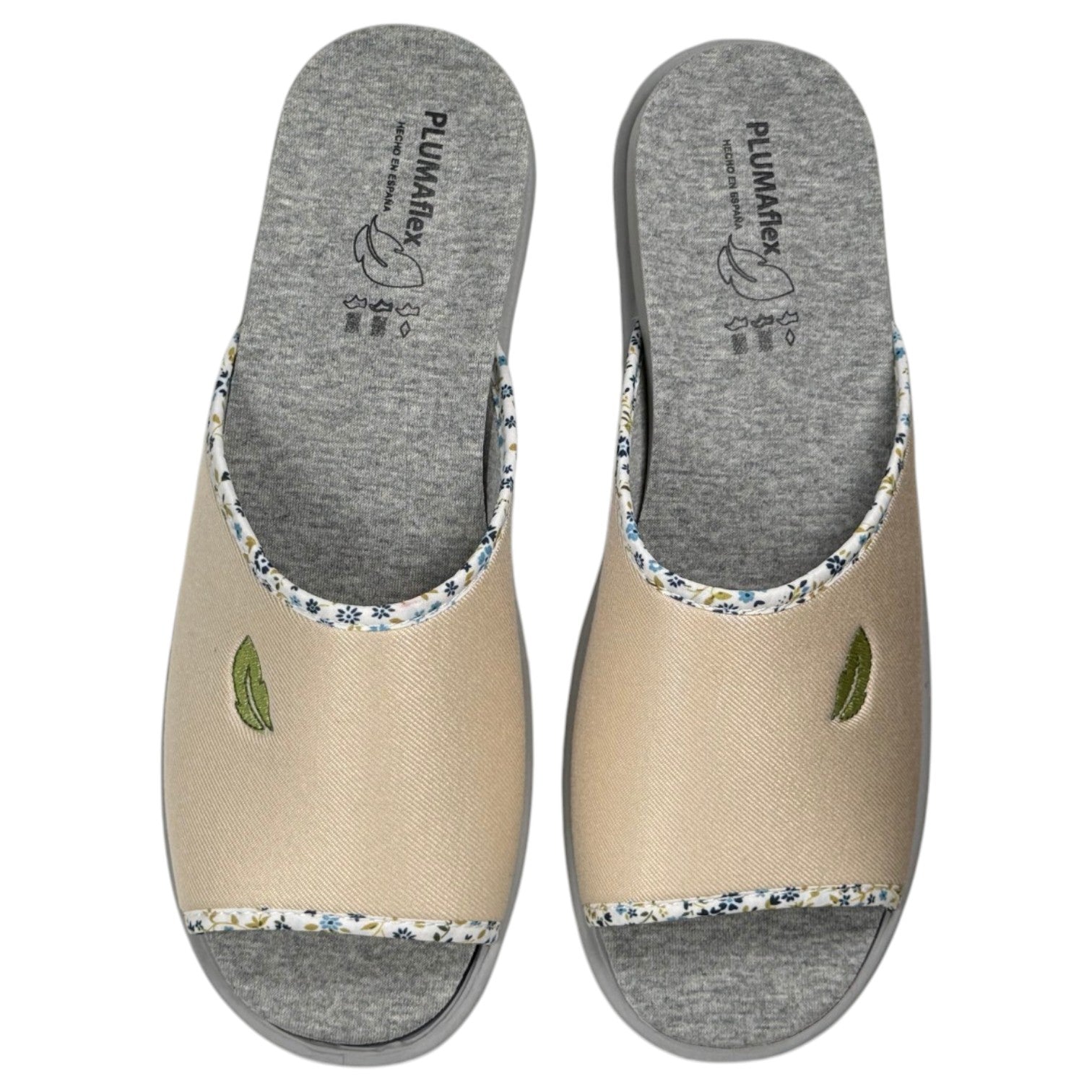 Zapatillas de Casa Plumaflex 12463 Beige - imagen 1
