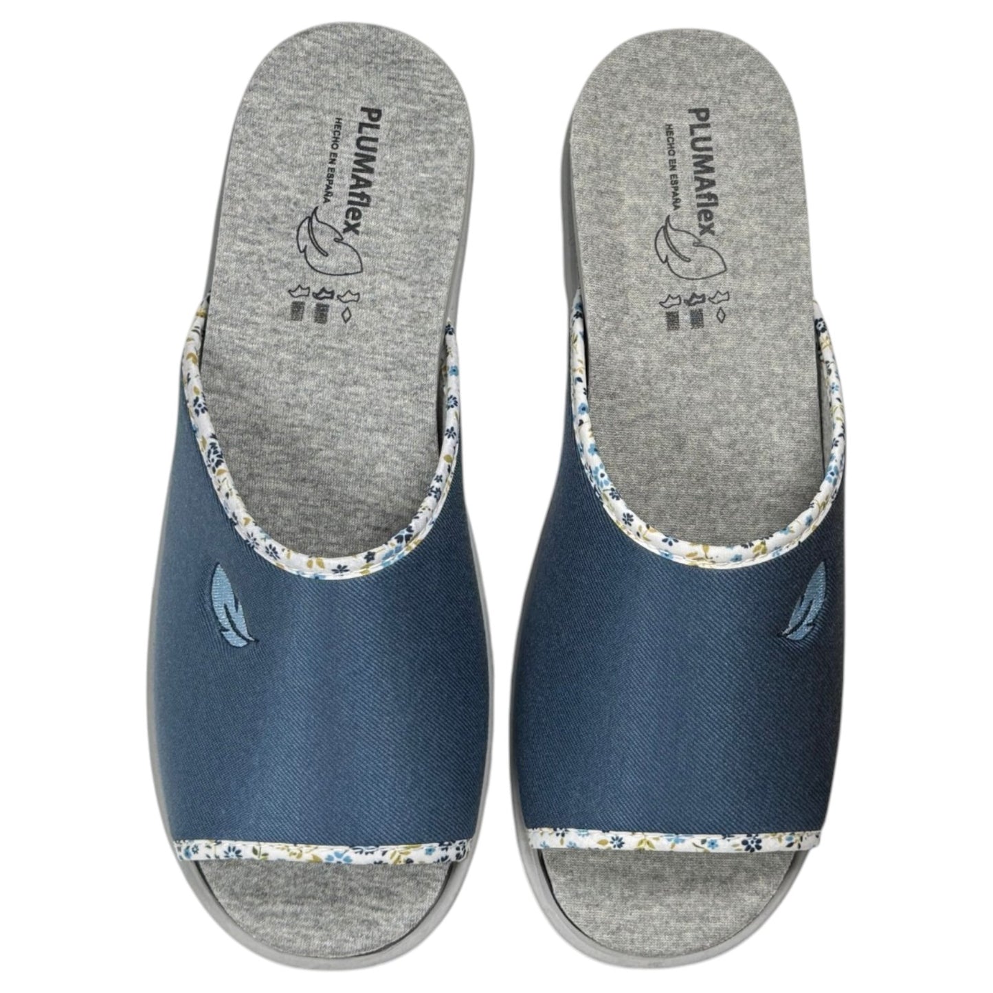 Zapatillas de Casa Plumaflex 12463 Jeans - imagen 1
