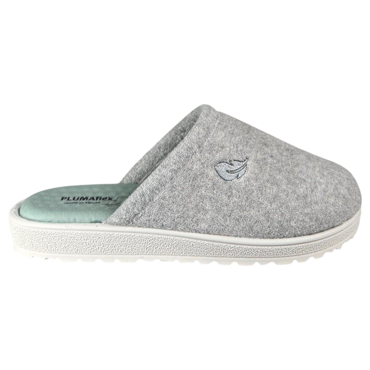 Zapatillas de Casa Plumaflex 80009 Gris - imagen 2