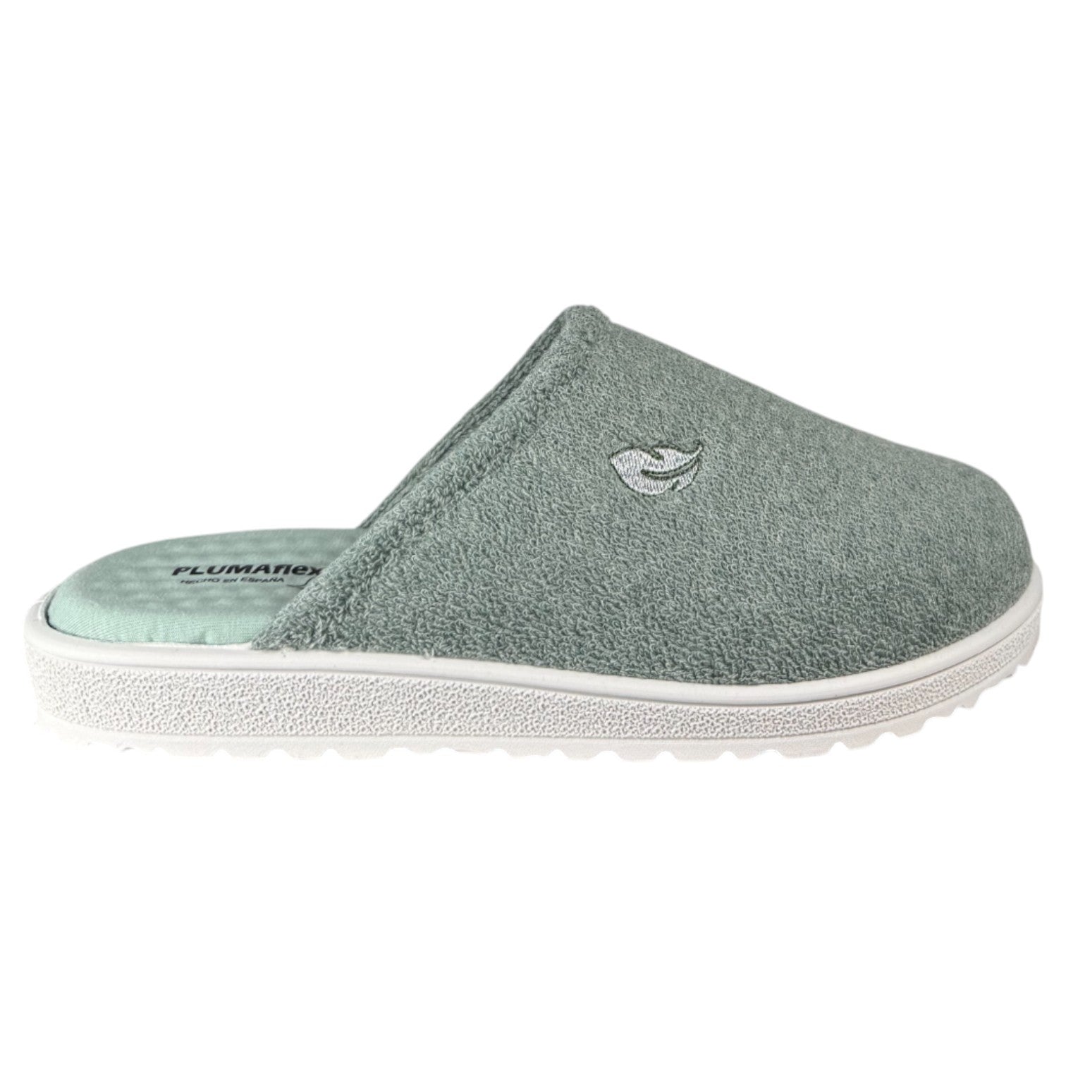 Zapatillas de Casa Plumaflex 80009 Verde - imagen 2