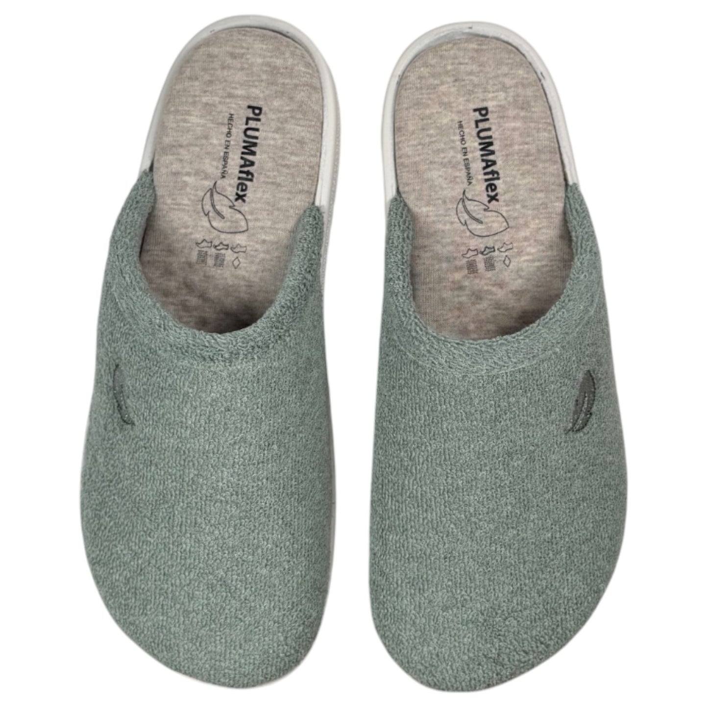 Zapatillas de Casa Plumaflex 80009 Verde - imagen 1