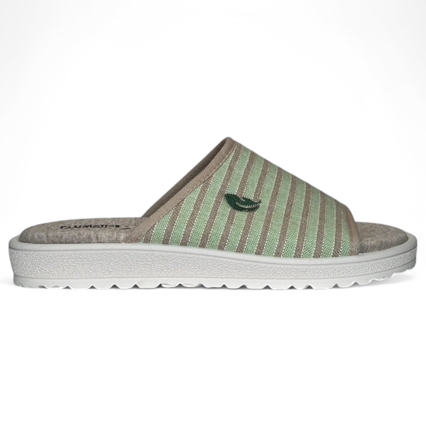 Zapatillas de Casa Plumaflex 80047 Verde - imagen 2