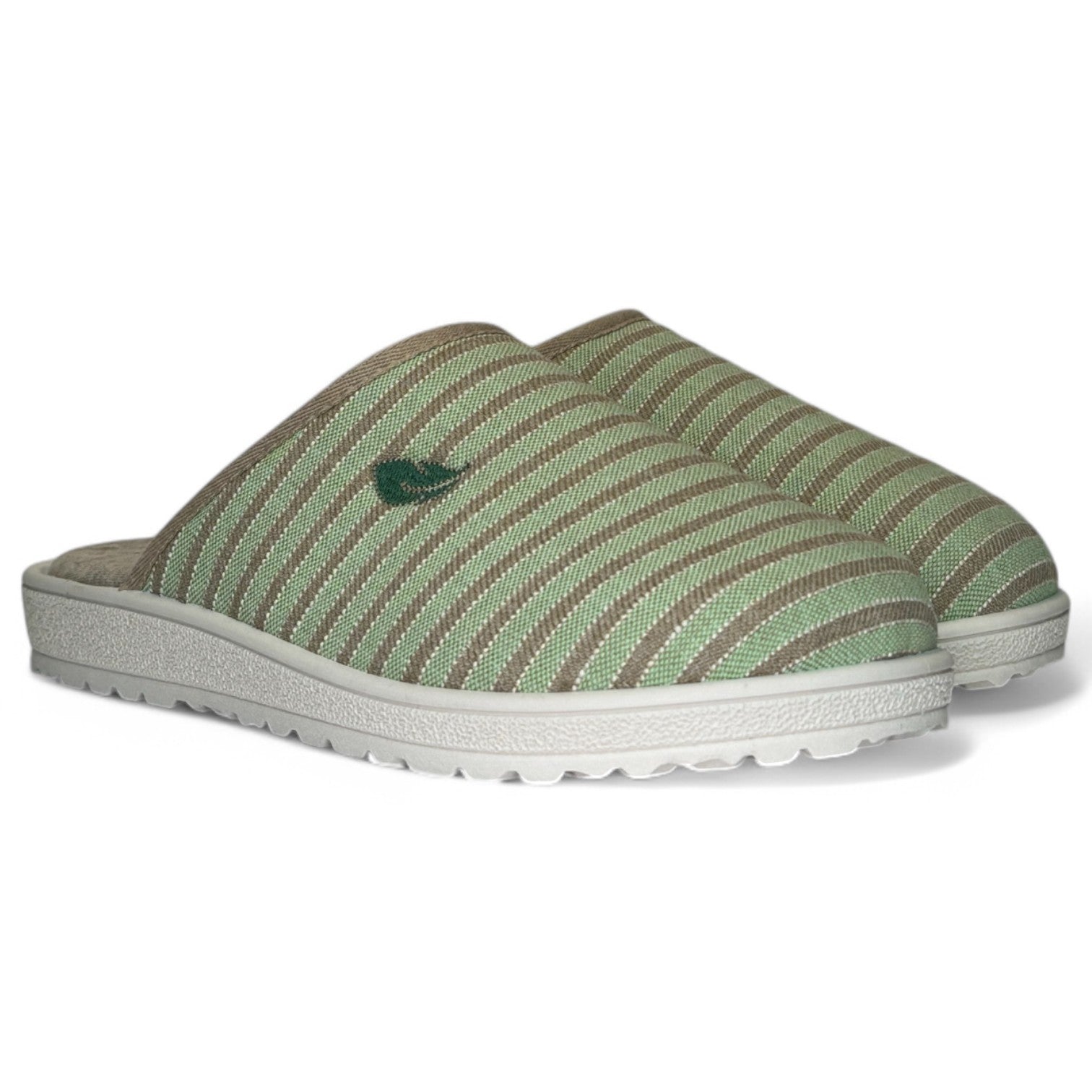 Zapatillas de Casa Plumaflex 80048 Verde - imagen 3