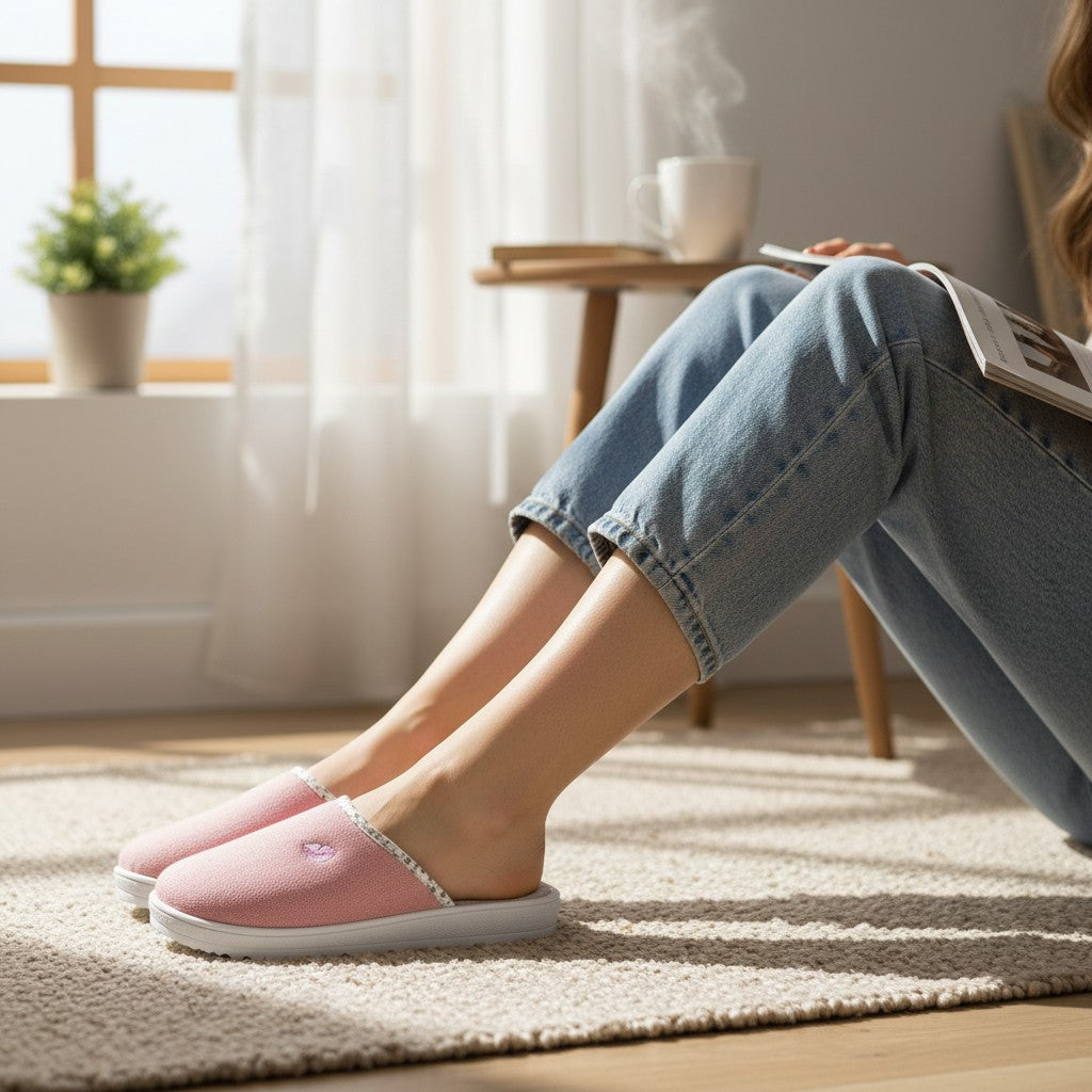 Zapatillas de Casa Plumaflex 80050 Rosa - imagen 2