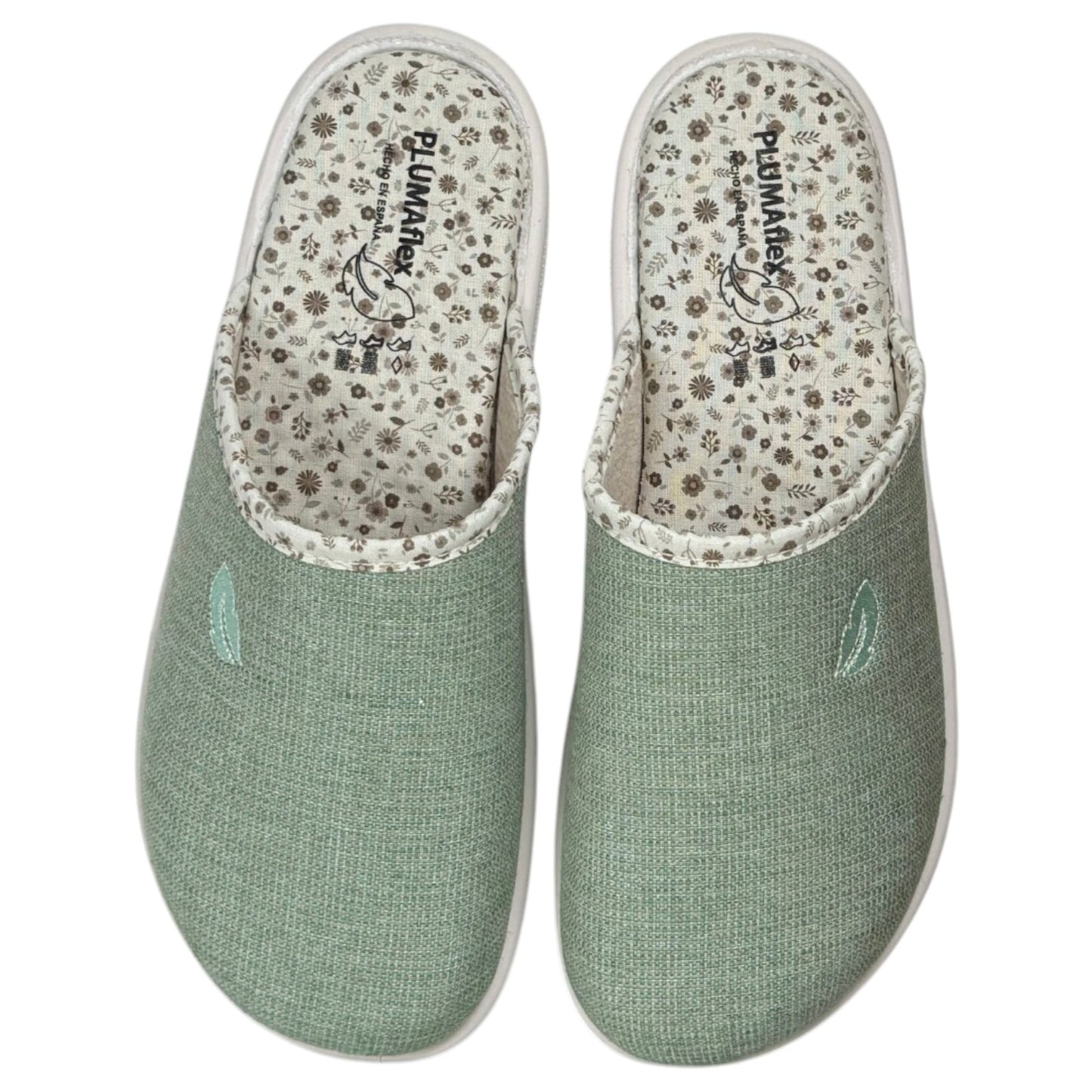 Zapatillas de Casa Plumaflex 80050 Verde - imagen 1