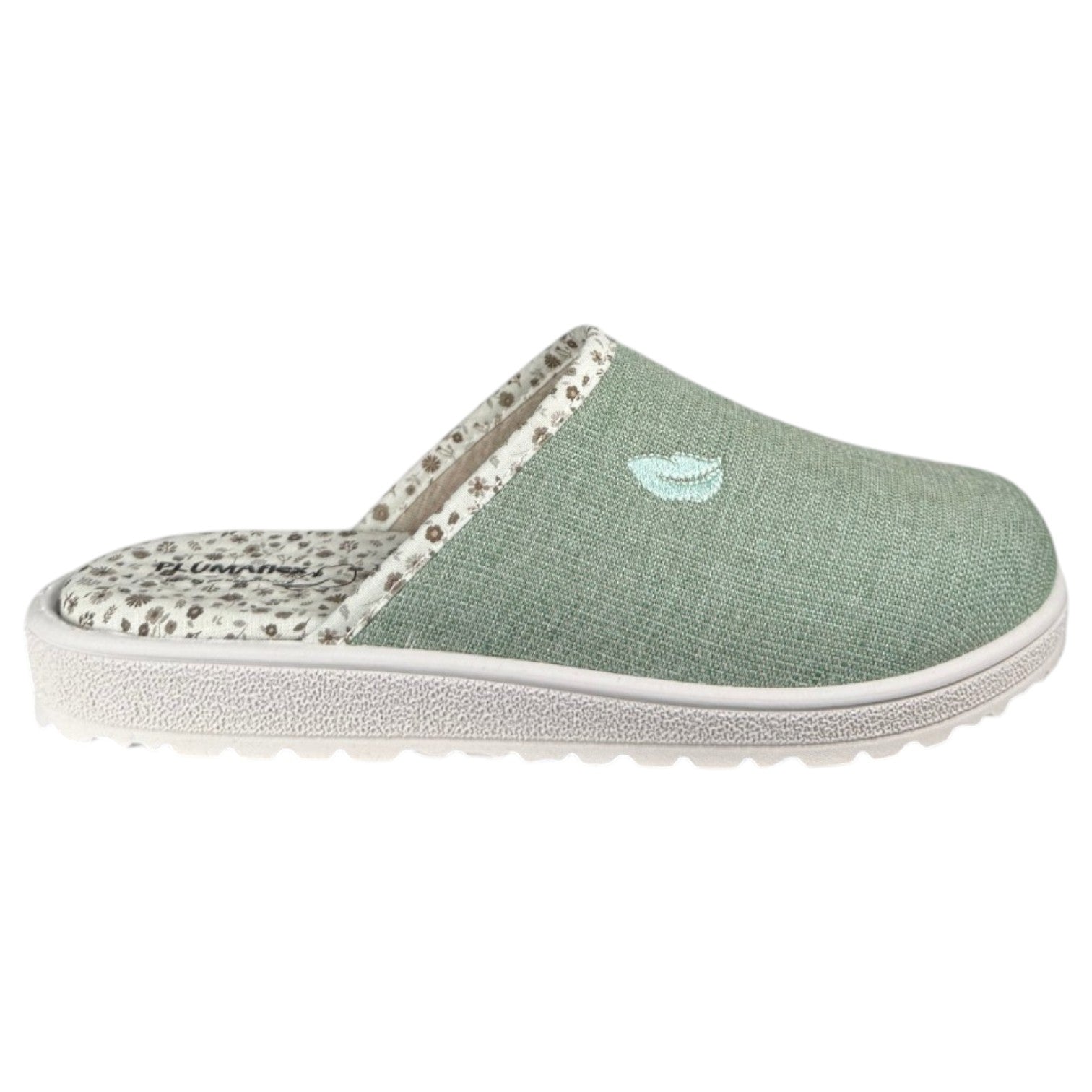 Zapatillas de Casa Plumaflex 80050 Verde - imagen 3