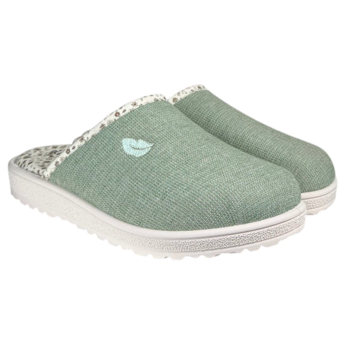 Zapatillas de Casa Plumaflex 80050 Verde - imagen 4