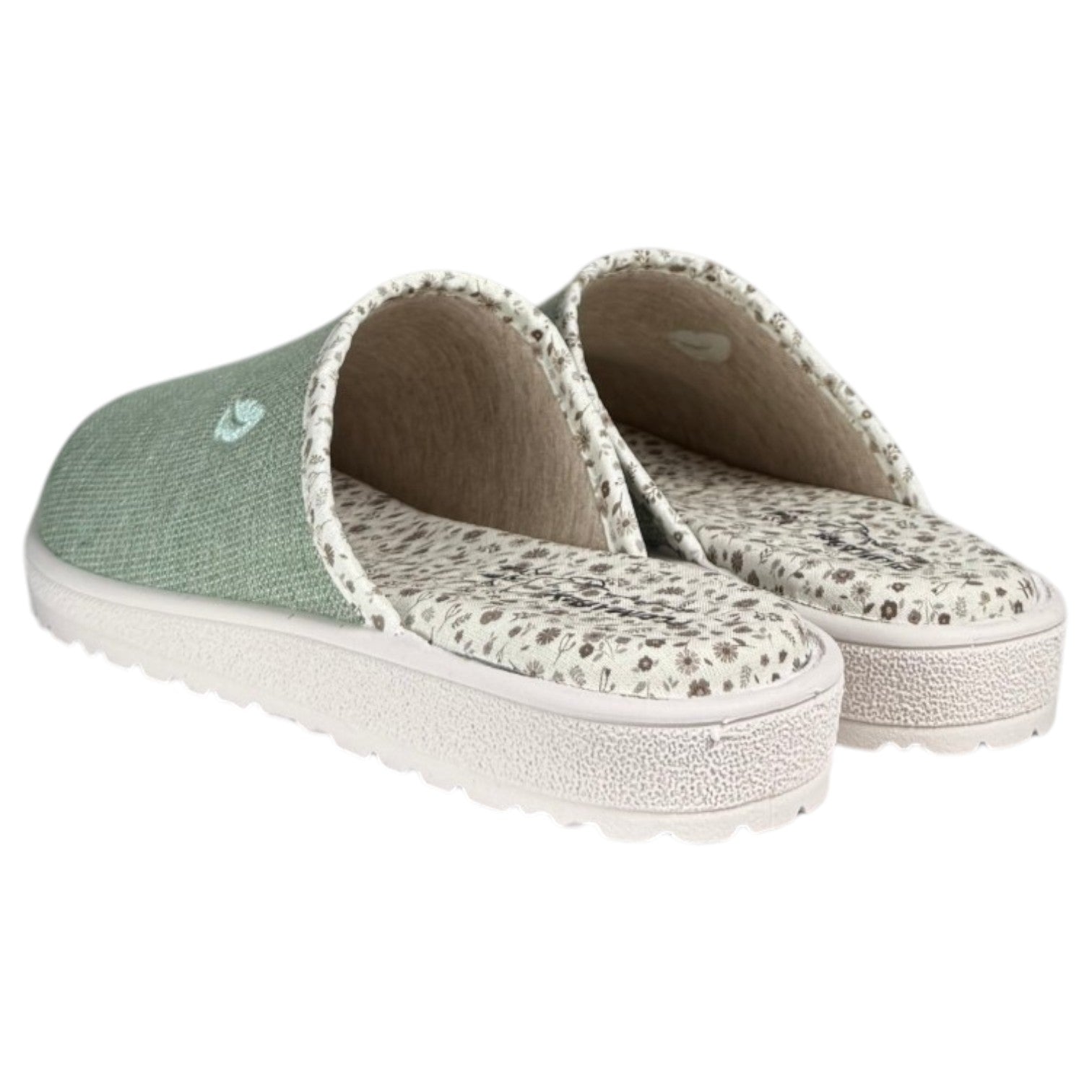 Zapatillas de Casa Plumaflex 80050 Verde - imagen 6