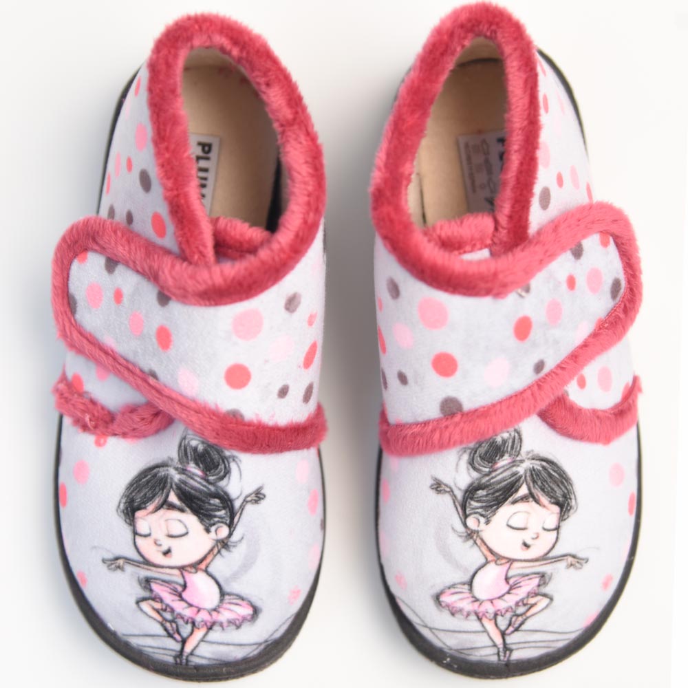 Zapatillas de Casa Plumaflex Bailarina 12003 Rosa - imagen 1