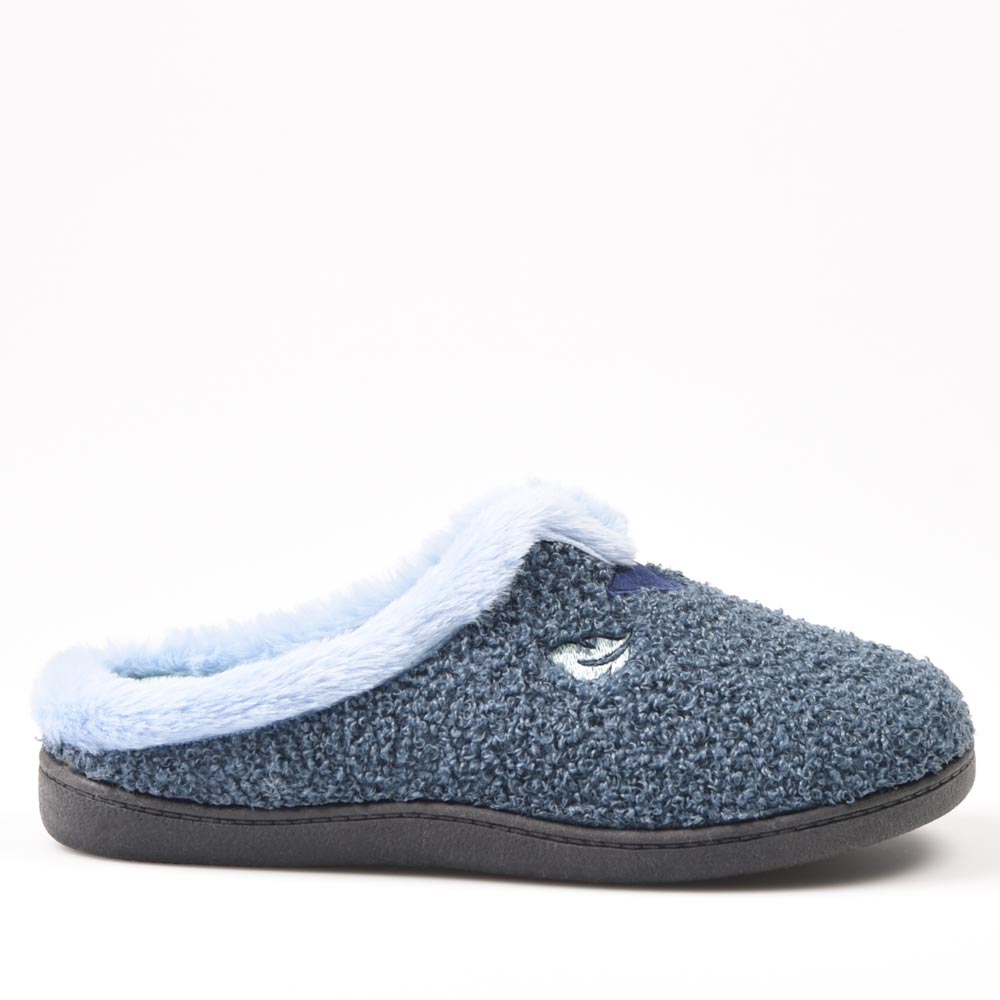 Zapatillas de Casa Plumaflex Borreguito 12029 Azul - imagen 2