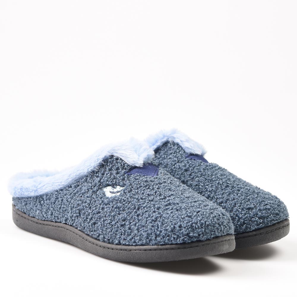 Zapatillas de Casa Plumaflex Borreguito 12029 Azul - imagen 3