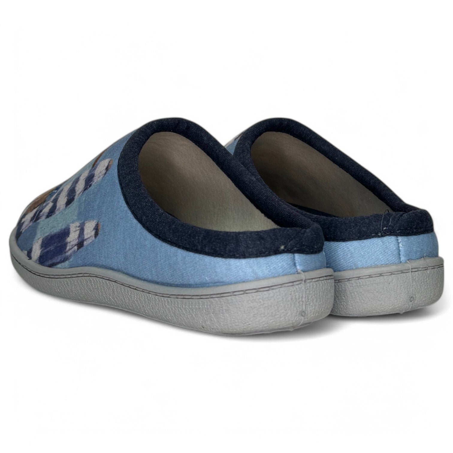 Zapatillas de Casa Plumaflex Chica Playa 12317 Azul - imagen 5