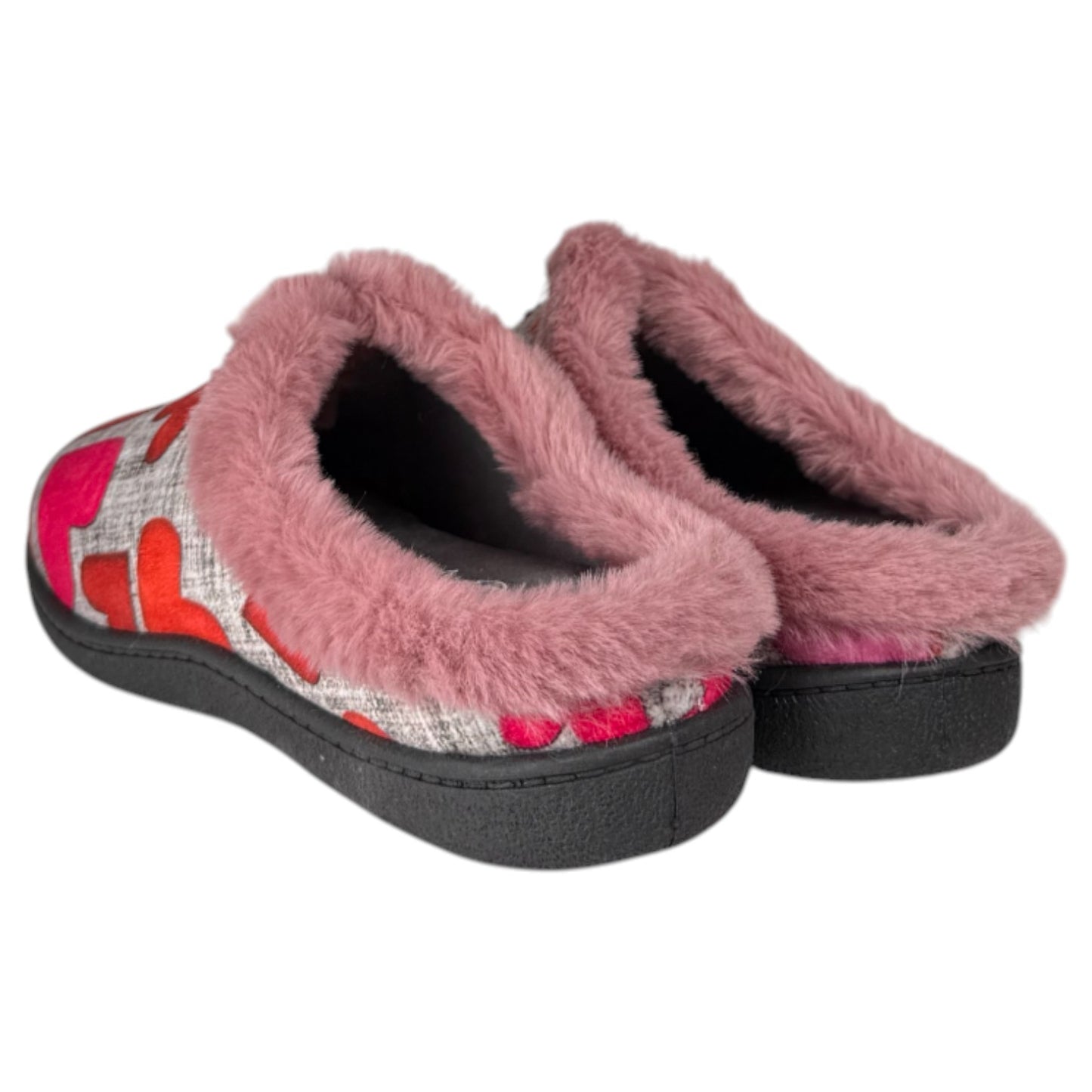 Zapatillas de Casa Plumaflex Corazones 12066 Rosa - imagen 5